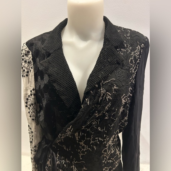 Unbelievably beautiful Ann Demeulemeester silk top.Sz38 French S/M Relaxed fit. - Picture 4 of 15